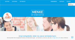 Desktop Screenshot of menke.de