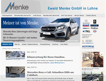 Tablet Screenshot of menke.eu